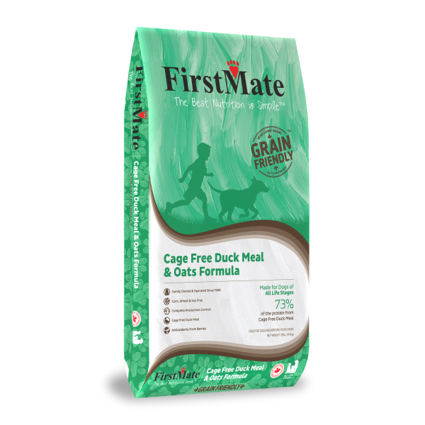 FirstMate  - Dog GFriendly Cage Free Duck &amp; Oats -  25 lb