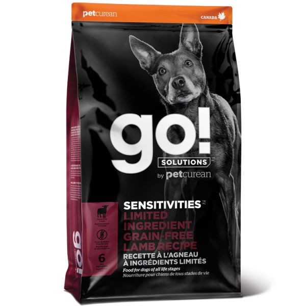 GO! - Sensitivities - Limited Ingredient Grain Free Lamb Dry Dog Food - 3.5lbs