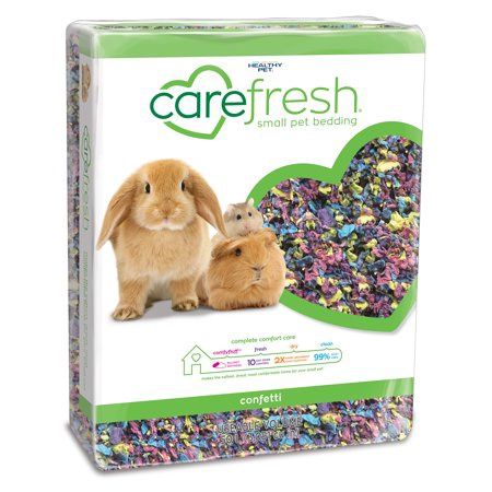 Carefresh confetti natural paper small pet bedding - 50L