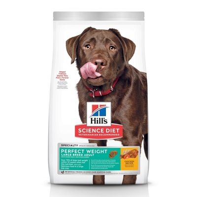Hills - Adult Perfect Weight Large Breed Dry Dog Food- 30lbs