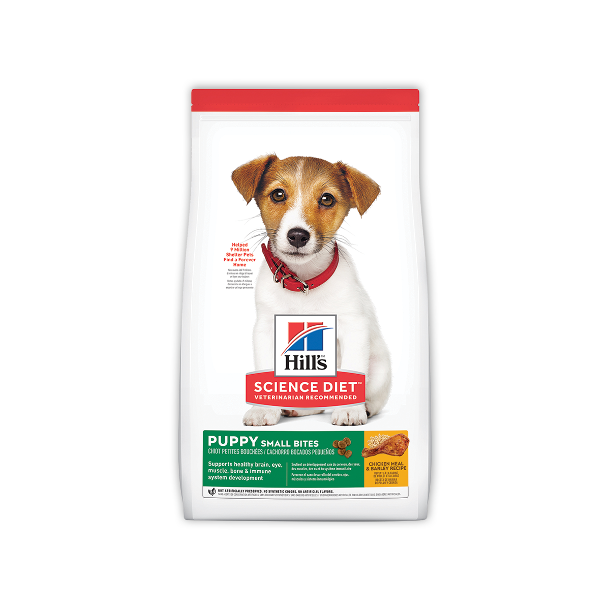 Hill's -  Puppy Small Bites Chicken &amp; Barley  Dog Food - 15lbs