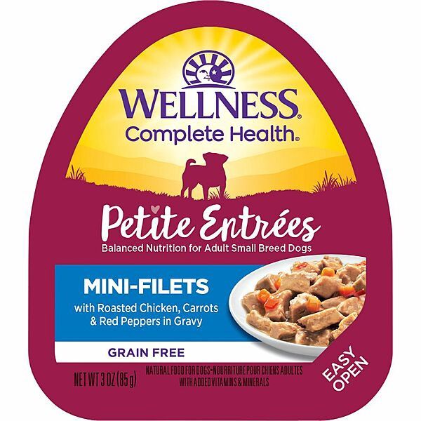 Wellness - Mini-Filets Chicken/Carrots/Red Pepper - 3OZ