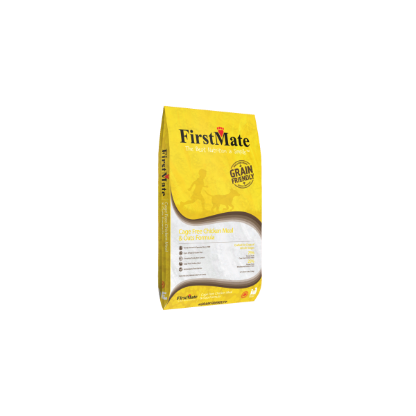 FirstMate - Dog GFriendly Cage Free Chicken Meal &amp; Oats - 5 lb