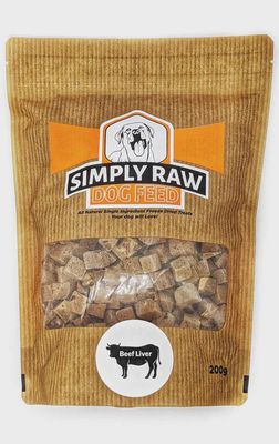SimplyRaw - Freeze Dried Beef Treats -  200g
