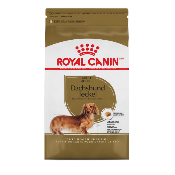 Royal Canin - Breed Health Nutrition - Adult Dachshund Dry Dog Food - 10lbs