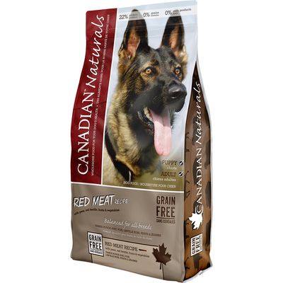 Canadian Naturals - Grain Free Red Meat Dry Dog Food - 25lbs