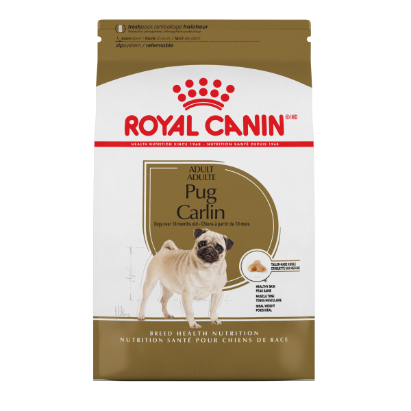 Royal Canin - Breed Health Nutrition - Adult Pug Dry Dog Food - 10lbs