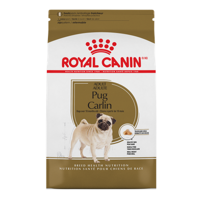 Royal Canin - Breed Health Nutrition - Adult Pug Dry Dog Food - 10lbs