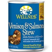 Wellness - Venison &amp; Salmon Stew Canned Dog Food - 12.5oz