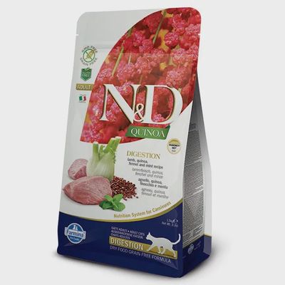 Farmina - N&amp;D Quinoa Cat Digestion lamb - 1.5kg