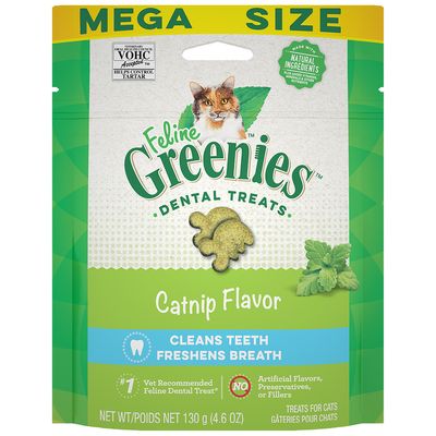 Greenies - Dental Treat Catnip - 4.6oz