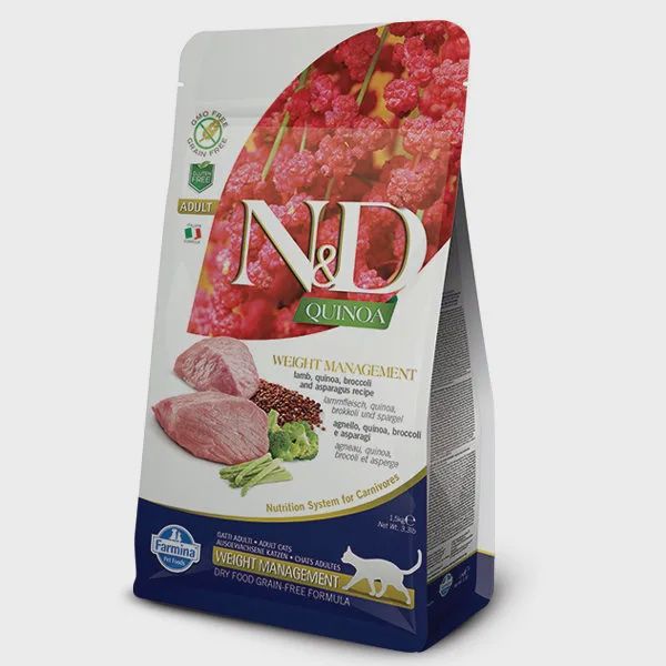 Farmina - N&amp;D Quinoa Weight management Lamb - 1.5kg