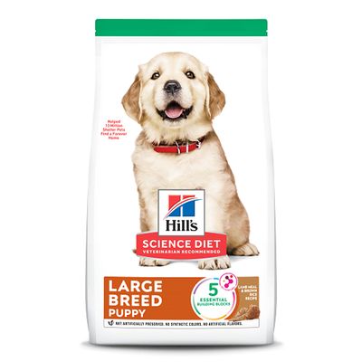 Hill's - Large Breed Puppy Lamb Meal &amp; Brown Rice 30lbs