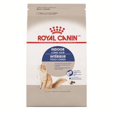 Royal Canin - Indoor Long Hair Dry Cat Food - 3lbs