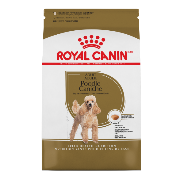 Royal Canin - Breed Health Nutrition - Adult Poodle Dry Dog Food - 10lbs