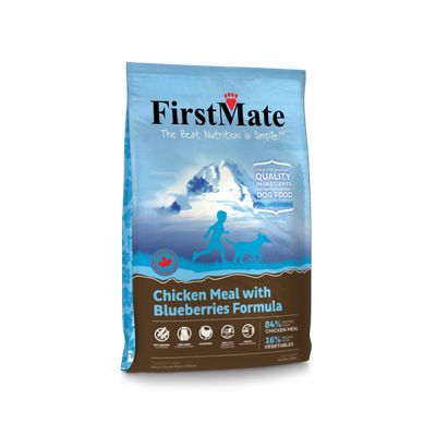 FirstMate - Chicken Meal with Blueberries Formula Dry Dog Food - 5lbs