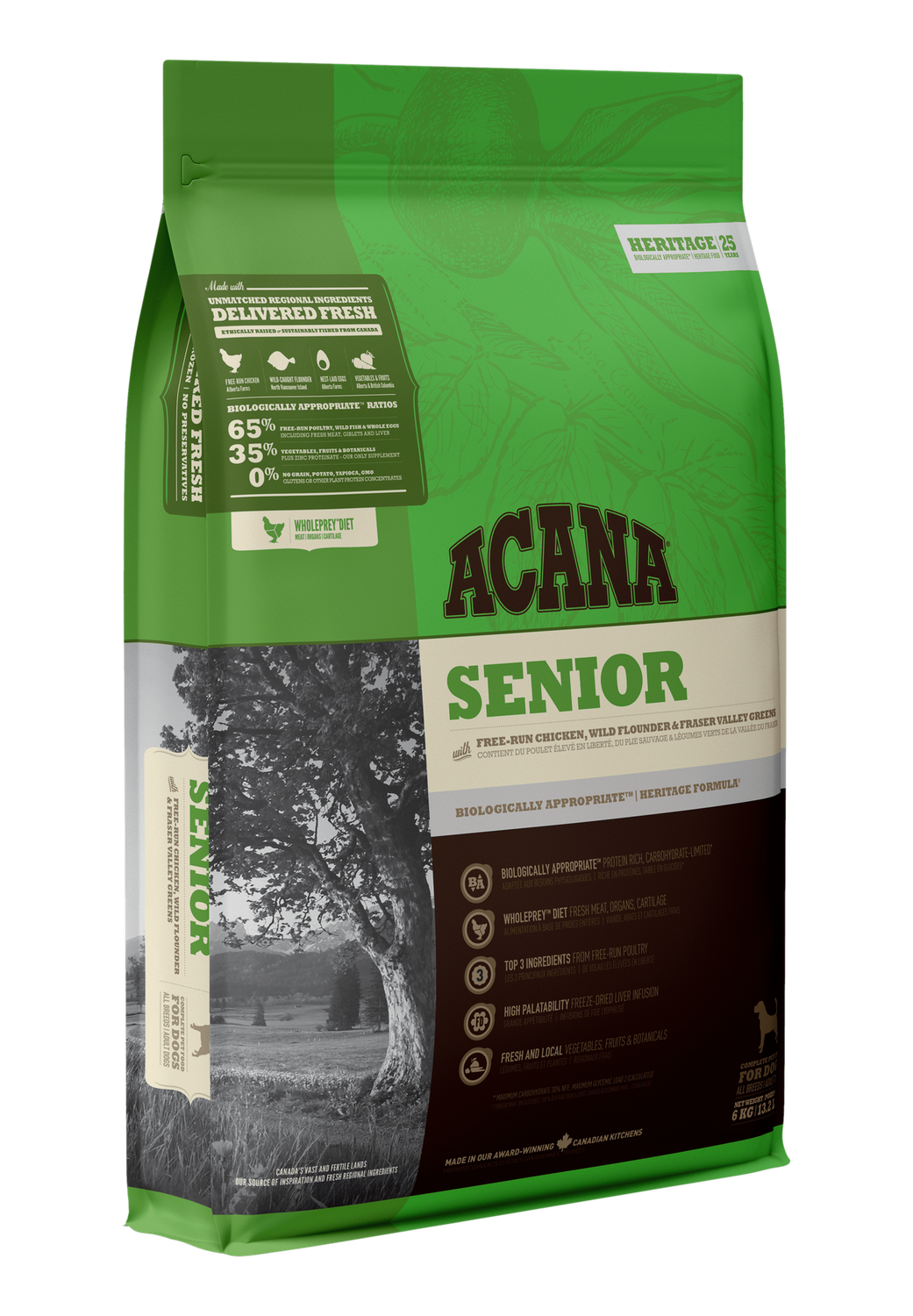 Acana - Senior Dry Dog Food - 2kg