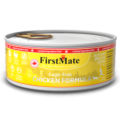 FirstMate - Free Run Chicken Wet Cat Food - 156g