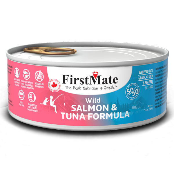 FirstMate - Salmon &amp; Tuna Wet Cat Food - 156g