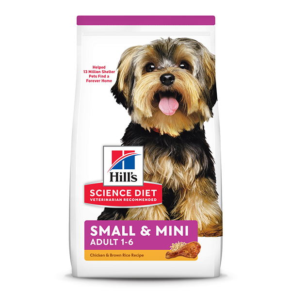 Hill's - Adult Small &amp; Medium Chicken and Brown Rice - 4.5lbs
