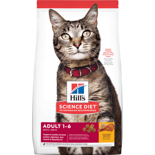 Hills - Adult 1-6 Dry Cat Food - 7lbs