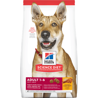 Hill's - Science Diet Adult Chicken &amp; Barley Recipe Dry Dog Food - 5lbs