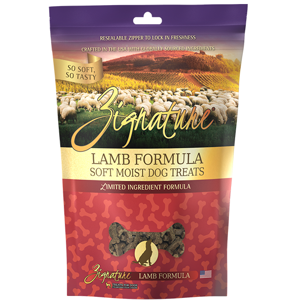 Zignature - Lamb Formula Soft Moist Dog Treats 113g
