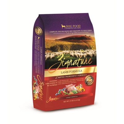 Zignature - Limited Ingredient Grain Free Lamb Formula Dry Dog Food - 25lbs