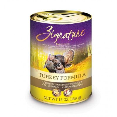 Zignature - Turkey Formula Dog Food - 12oz