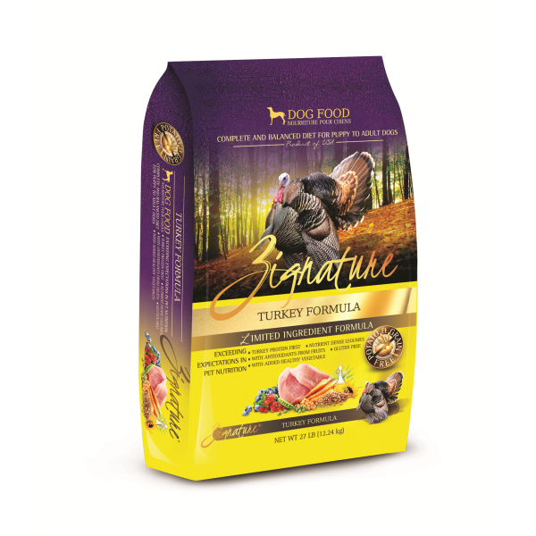 Zignature - Limited Ingredient Grain Free Turkey Formula Dry Dog Food - 25lbs