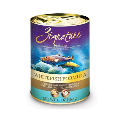 Zignature - Whitefish Formula Dog Food - 12oz