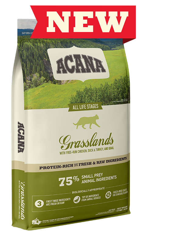 Acana - Grasslands Dry Cat Food - 4.5kg