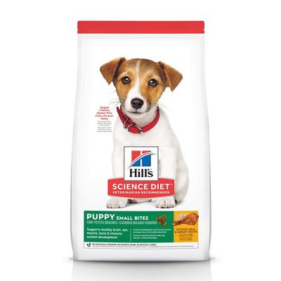 Hill's - Science Diet Chicken Meal &amp; Barley Recipe Small Bites Puppy Dry Dog Food - 4.5lbs