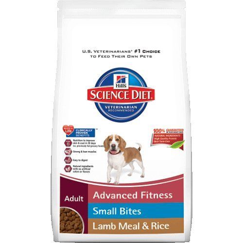 Hill's - Science Diet Adult Small Bites Lamb Meal &amp; Brown Rice Recipe Dry Dog Food - 15.5lbs