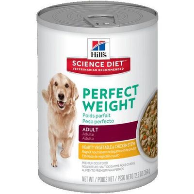 Hill's Science - Perfect Weight Hearty Vegetable &amp; Chicken Stew Premium Adult - 12.5oz