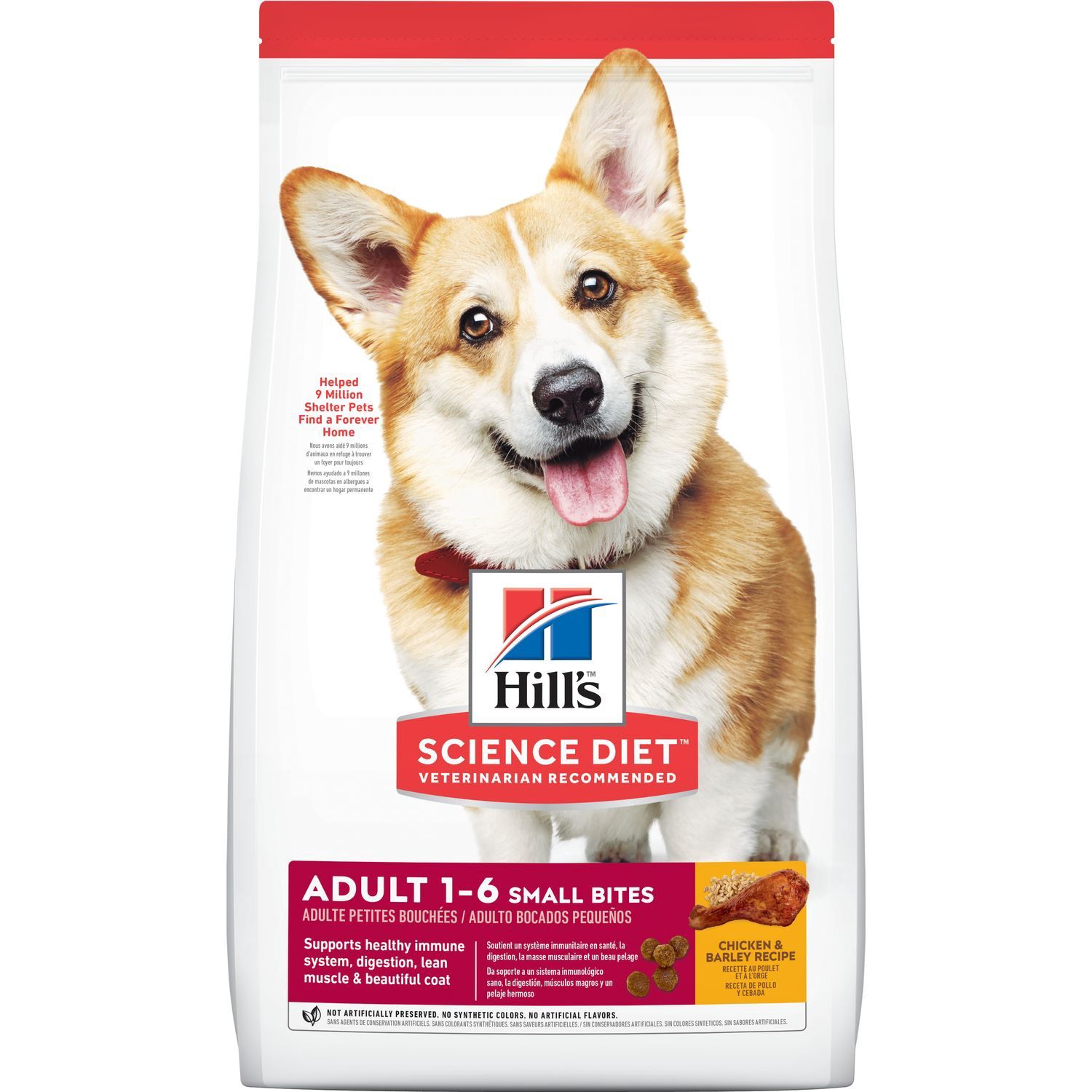 Hills  - Adult 1-6 Small Bites  - 15lbs