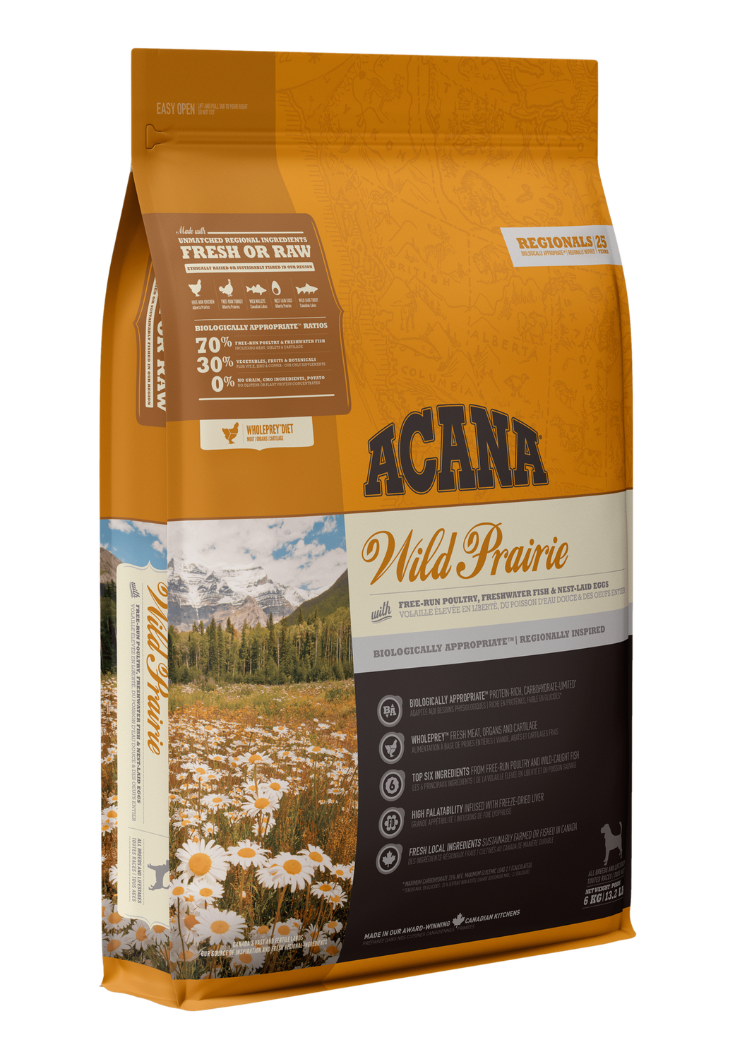 Acana - Wild Prairie Dry Dog Food - 2kg