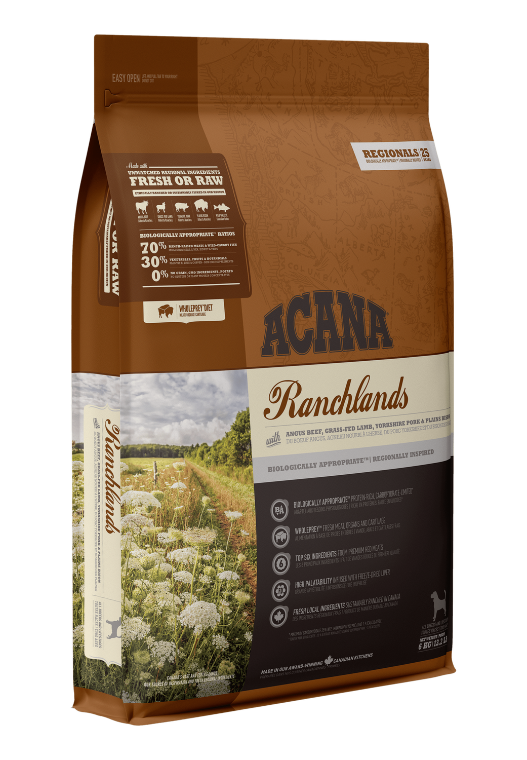 Acana - Ranchlands Dry Dog Food - 11.4kg