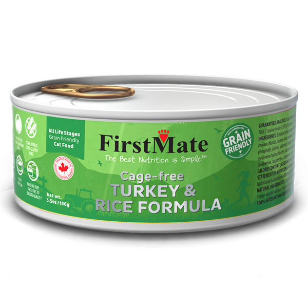 FirstMate - Turkey &amp; Rice Formula - 5.5oz