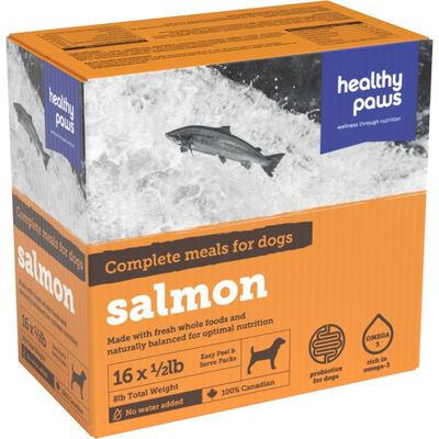 Healthy Paws - Frozen Complete Dinner Salmon - 8LB