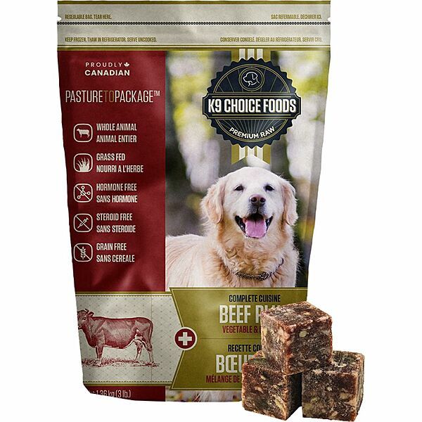 K9Choice - Complete Cusine Beef Plus - 3LB