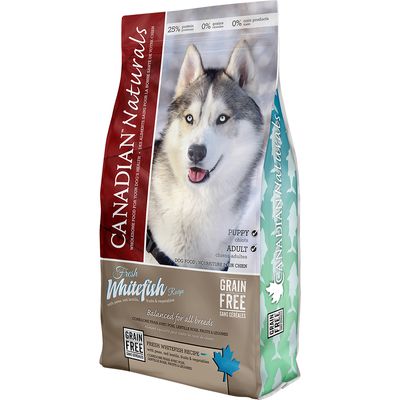 Canadian Naturals - Value Series - Grain Free Fresh Whitefish Dry Dog Food - 5lbs