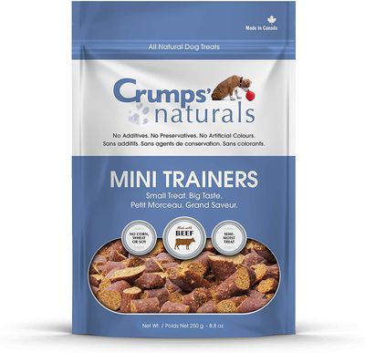 Crumps Naturals - Mini Trainers Semi-moist Beef - 8.8oz