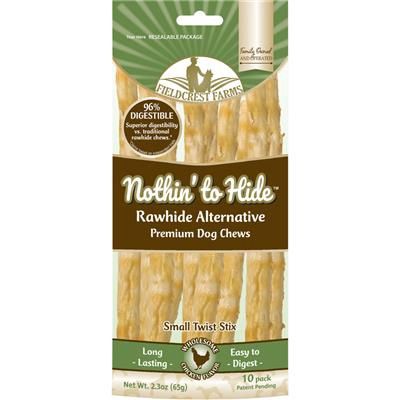 Nothing to Hide - Twist Stick Chicken Small - 10Pk