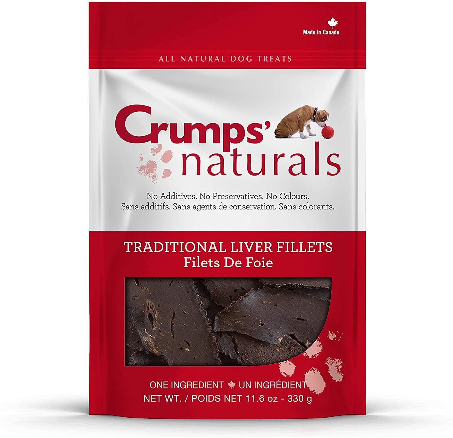 Crumps Naturals - Traditional Liver Fillets - 11.6oz
