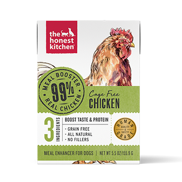 The Honest Kitchen -  Dog GF Meal Booster 99% Cage Free Chicken - 5.5 oz