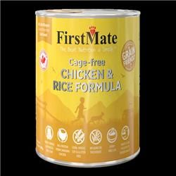 FirstMate - Free-Run Chicken With Rice wet Dog - 12.2oz