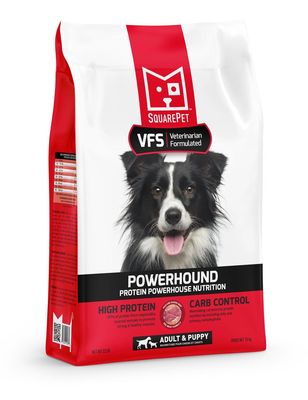 SquarePet -  VFS Dog PowerHound Red Meat - 10kg
