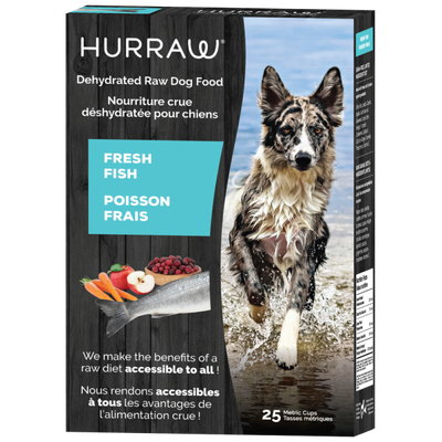 Hurraw -  Dog Dehydrated Raw Fish -  2.5 kg