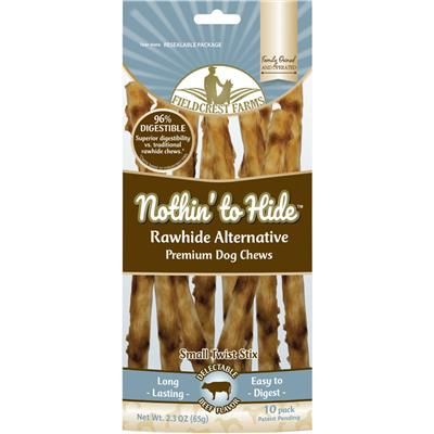 Nothing to Hide - Twist Stick Beef Small - 10Pk